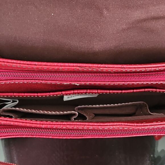 Liz Claiborne Red Crossbody Bag - Picture 3 of 12